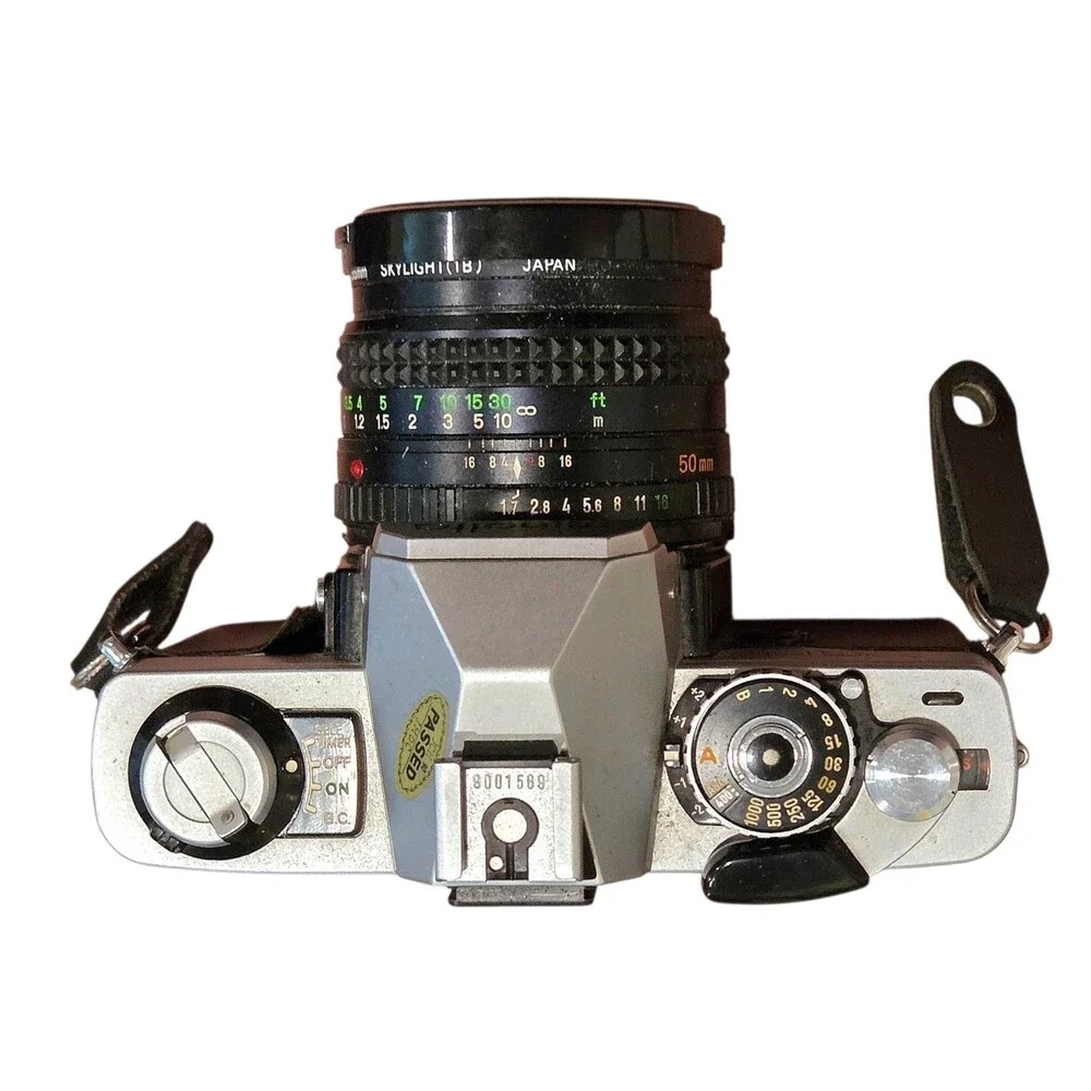 Minolta XG9 Film Camera w/Rokkor-X 50mm f/1:1.7 Lens - Great Condition!